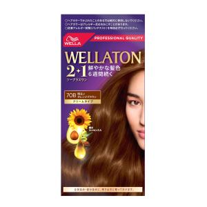 トトロ　ウエラトーン10箱 ウエラトーン2+1 クリームタイプ 8G より明るいウォームブラウン ( 3箱