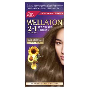 【医薬部外品】HFCプレステージジャパン ウエラトーン2＋1 クリームタイプ 9CB A剤 60g B剤 60g エッセンス7.3ml