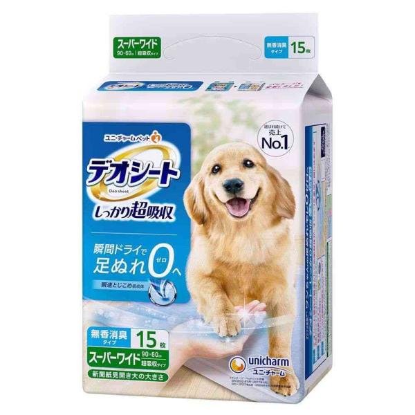 【ポイント10倍】ユニ・チャーム デオシートしっかり超吸収無香消臭タイプワイド  36枚入   【6...