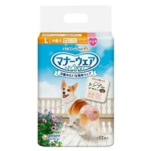 unicharm（ユニチャーム） マナーウェア 女の子用 Lドットチェック 32