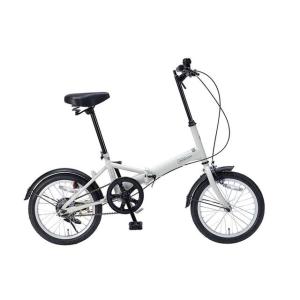 マイパラス 16インチ折りたたみ自転車 MF101 IC アイスグレー｜サンドラッグe-shop