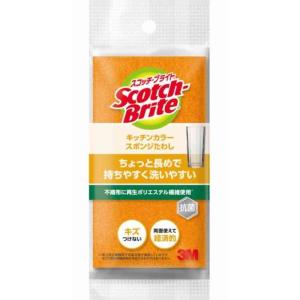 3M スコッチブライト キッチンカラースポンジオ...の商品画像