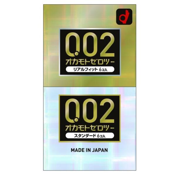 【管理医療機器】オカモト ゼロツーアソート 6個入×2 コンドーム