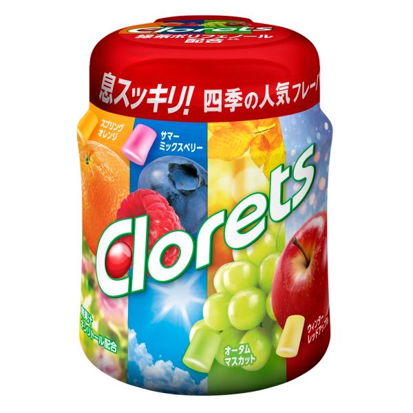 ◆クロレッツXPシーズンアソートボトルR 140g【6個セット】