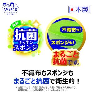 キクロン クリピカ 抗菌スポンジ 2個入の詳細画像3