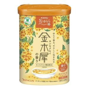 【ポイント10倍】【医薬部外品】バスクリン 花ゆらら 金木犀の香り 600g｜サンドラッグe-shop