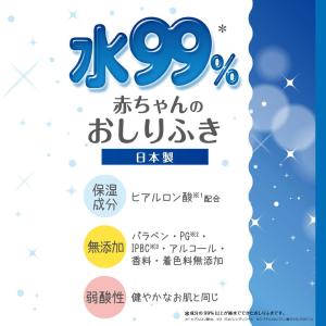 レック 水99% 赤ちゃんのおしりふき 80枚...の詳細画像1