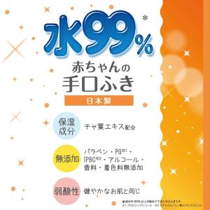 レック 水99% 赤ちゃんの手口ふき 80枚×...の詳細画像1