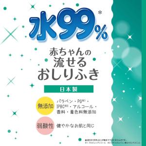 レック 水99% 赤ちゃんの流せるおしりふき ...の詳細画像1