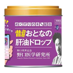 ◆野口医学研究所 おとなの肝油ドロップ ブルーベリー 100粒｜sundrugec