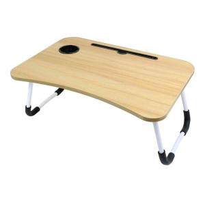 トレードワン 折りたたみガジェットテーブル ブラウンウッド