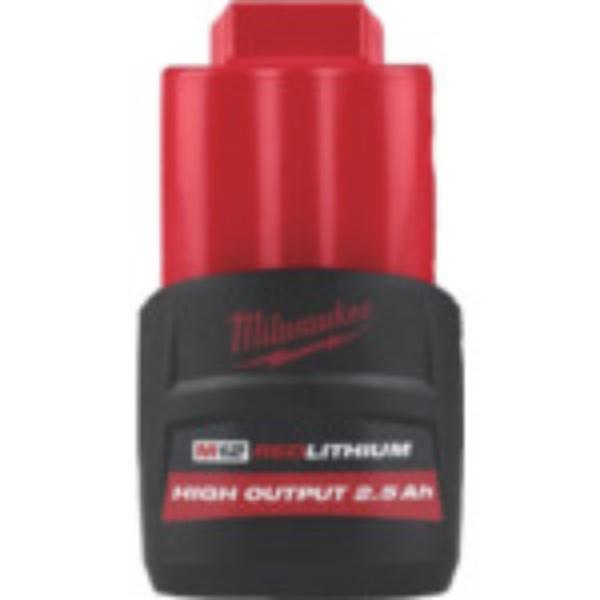 milwaukee M12 2.5AHパワーブーストバッテリー 【直送品】 返品・キャンセル・他商品...