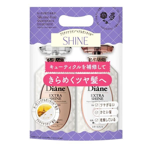 ダイアン パーフェクトビューティ エクストラシャイン シャンプー＆トリ-トメント04 企画品 450...