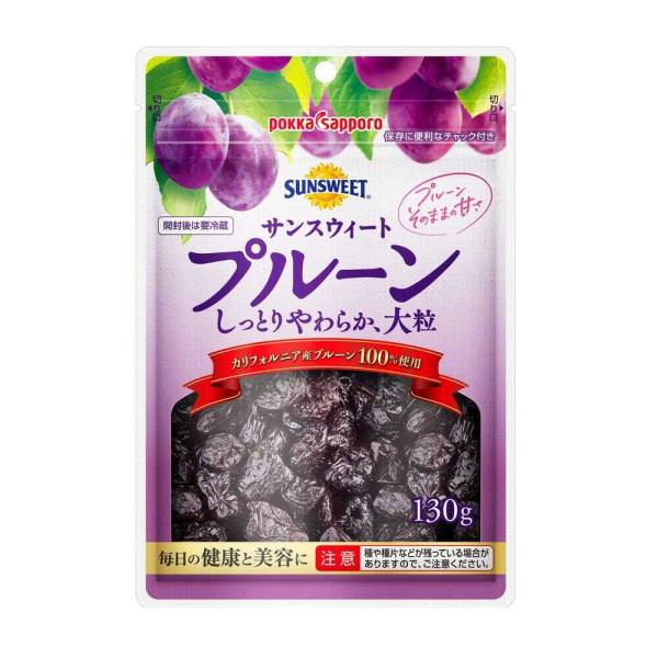 ◆ポッカサッポロ サンスィートプルーン 130g   【10個セット】
