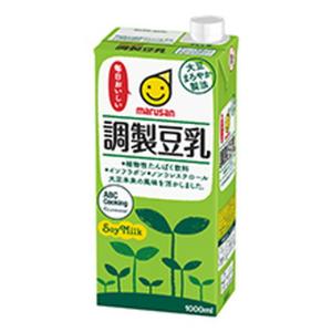 ◆マルサン 調整豆乳 1.0L【6個セット】｜sundrugec