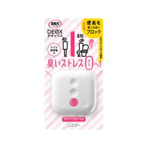 エステー 消臭力 DEOX(デオックス） トイレ用 本体 クリーンフローラル 6ml