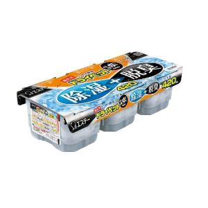 エステー 備長炭ドライペット 除湿剤 420ml×3個