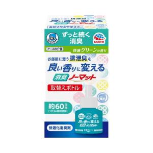 アース製薬  ヘルパータスケ 良い香りに変える 消臭ノーマット 取替えボトル 快適グリーンの香り 45ml