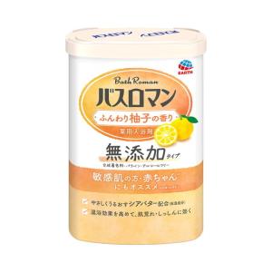 アース製薬 バスロマン 無添加タイプ ふんわり柚子の香り 600g