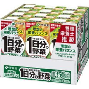 ◆伊藤園 1日分の野菜（紙パック） 200ML【12個セット】｜sundrugec