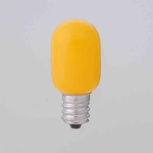 朝日電器 ELPA LED ナツメ形 黄 E1...の詳細画像1