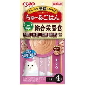 ちゅーるごはんシニア用まぐろ 14g×4本