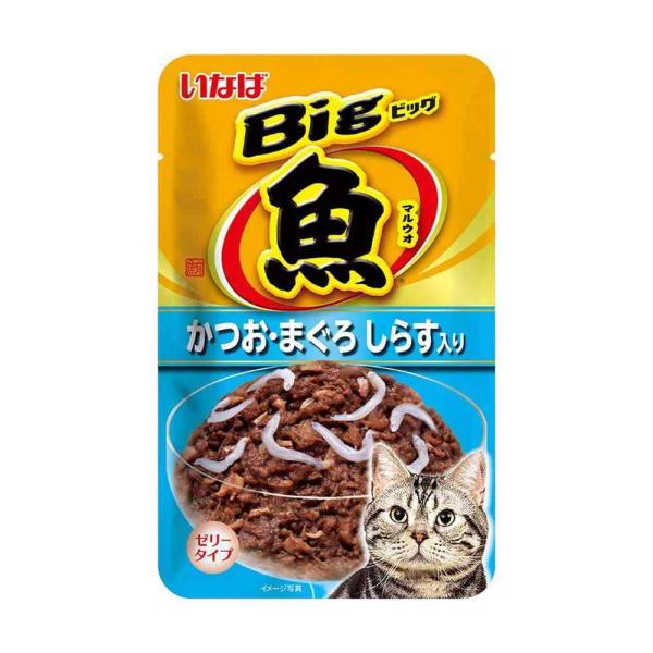 いなば Bigマルウオかつお・まぐろしらす入り 80g