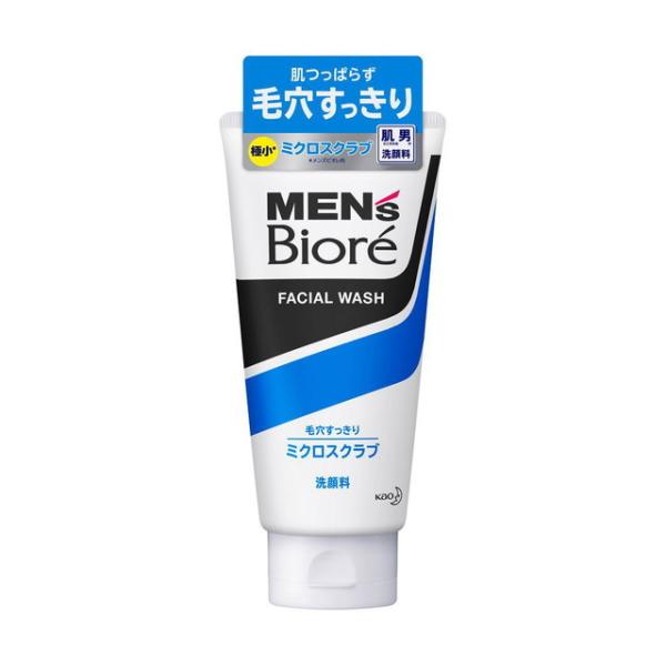 【ポイント7倍】花王 メンズビオレ ミクロスクラブ洗顔 130g