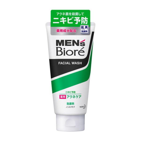 【ポイント7倍】【医薬部外品】花王 メンズビオレ 薬用アクネケア洗顔 130g