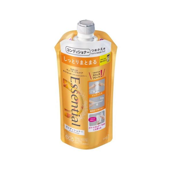 花王 エッセンシャル しっとりまとまる コンディショナー つめかえ用 340ml