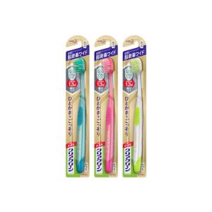 CLEAN WAN 3本　歯ブラシ1本 クリアクリーン ハブラシ 歯面＆すき間 ワイド ふつう ( 1本入