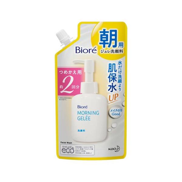 花王 ビオレ 朝用ジュレ洗顔料 つめかえ用 約2回分 160ml
