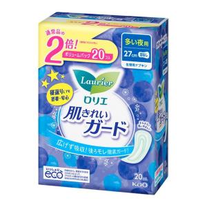 花王 ロリエ 肌きれいガード 夜用 羽なし 10...の商品画像