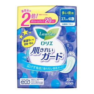 花王 ロリエ 肌きれいガード 夜用 羽なし 1...の詳細画像1