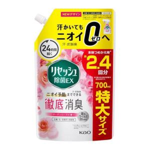 花王 リセッシュ 除菌EX ガーデンローズの香り 詰め替え スパウト 700ml｜sundrugec