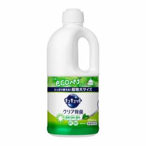 花王 キュキュット クリア除菌 緑茶の香り つめかえ用 1250ml｜サンドラッグe-shop