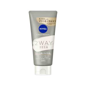 【ポイント10倍】ニベア クリアビューティー2WAY美容洗顔 120g