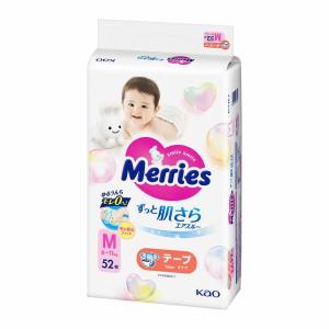 花王 メリーズ エアスルー テープ Mサイズ 52枚