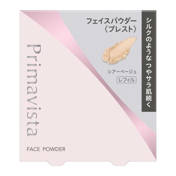 【ポイント15倍】花王 プリマヴィスタ シルキーラスティング プレスト シアーベージュ レフィル 9...