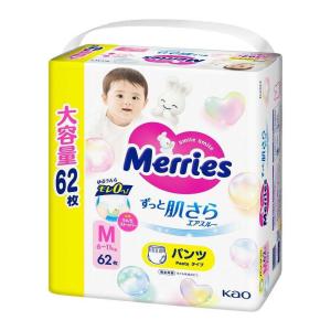Merries 花王 メリーズ エアスルーパンツ Mサイズ 62枚 : ウエルシア