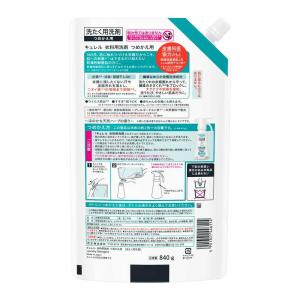 キュレル 衣料用洗剤 つめかえ用 840gの詳細画像1