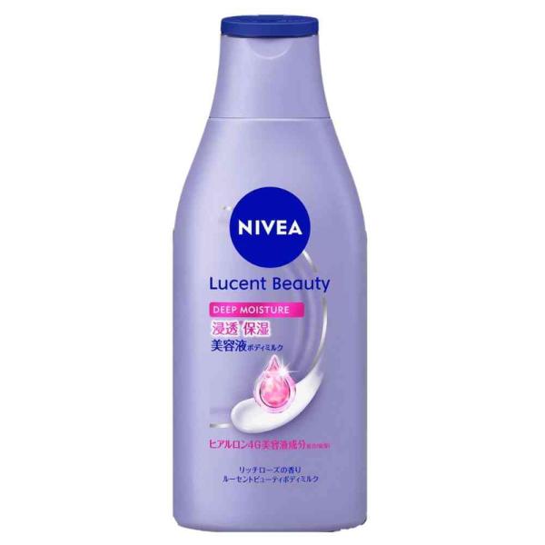 花王 ニベア ルーセントビューティ ディープモイスチャー 浸透保湿美容液ボディミルク 200g