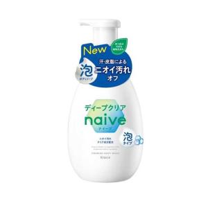 naive ナイーブ泡ボディソープ（うるおい）ポンプ 600ml : サン