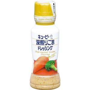 ◆キユーピー 深煎りごまドレッシング 180ml【12個セット】｜sundrugec