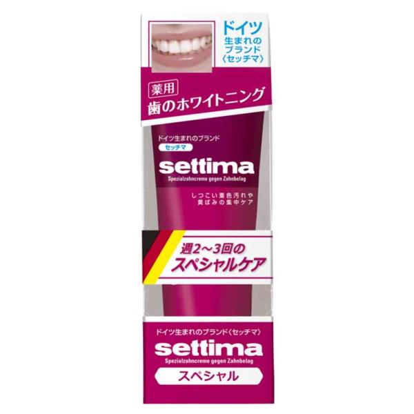 【医薬部外品】サンスター セッチマはみがきスペシャル ［スタンディングタイプ］ 80g
