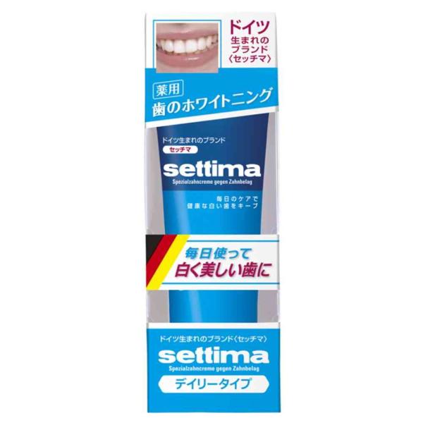 【医薬部外品】サンスター セッチマはみがきデイリータイプ ［スタンディングタイプ］ 80g   【3...