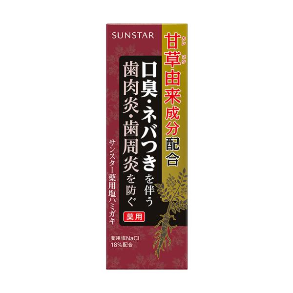 【医薬部外品】サンスター 薬用塩ハミガキ 85g