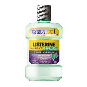 薬用リステリン トータルケア グリーンティー 低刺激 ノンアルコール 1000ml｜sundrugec