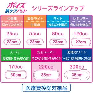 【軽失禁パッド】ポイズ肌ケアパッド 安心スーパ...の詳細画像5