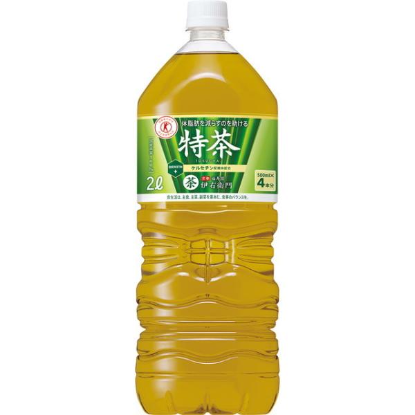 ◆【特保（トクホ）】サントリー 伊右衛門 特茶 2.0L【6本セット】